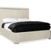 Modern Mood Panel Bed by Hooker Furniture. Made from oak veneers, metal in a modern style.