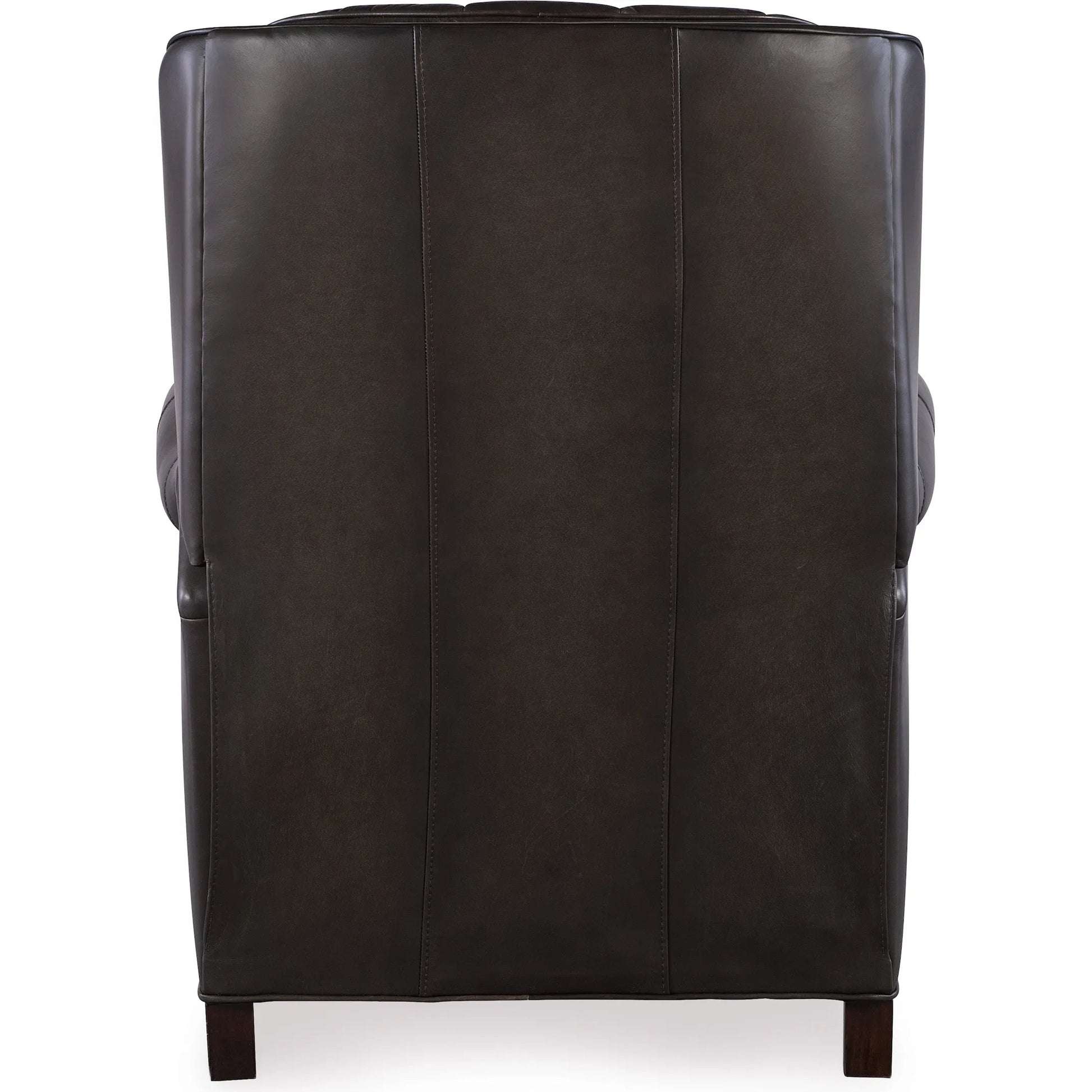 Palmer Press Back Recliner by Hooker Furniture in dark wood. Made from unique in a traditional style.