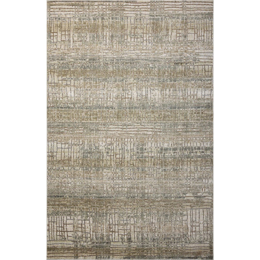 Wyatt WYA-03 Rug by Loloi in lagoon, natural. Made from polypropylene, polyester in a unique style.