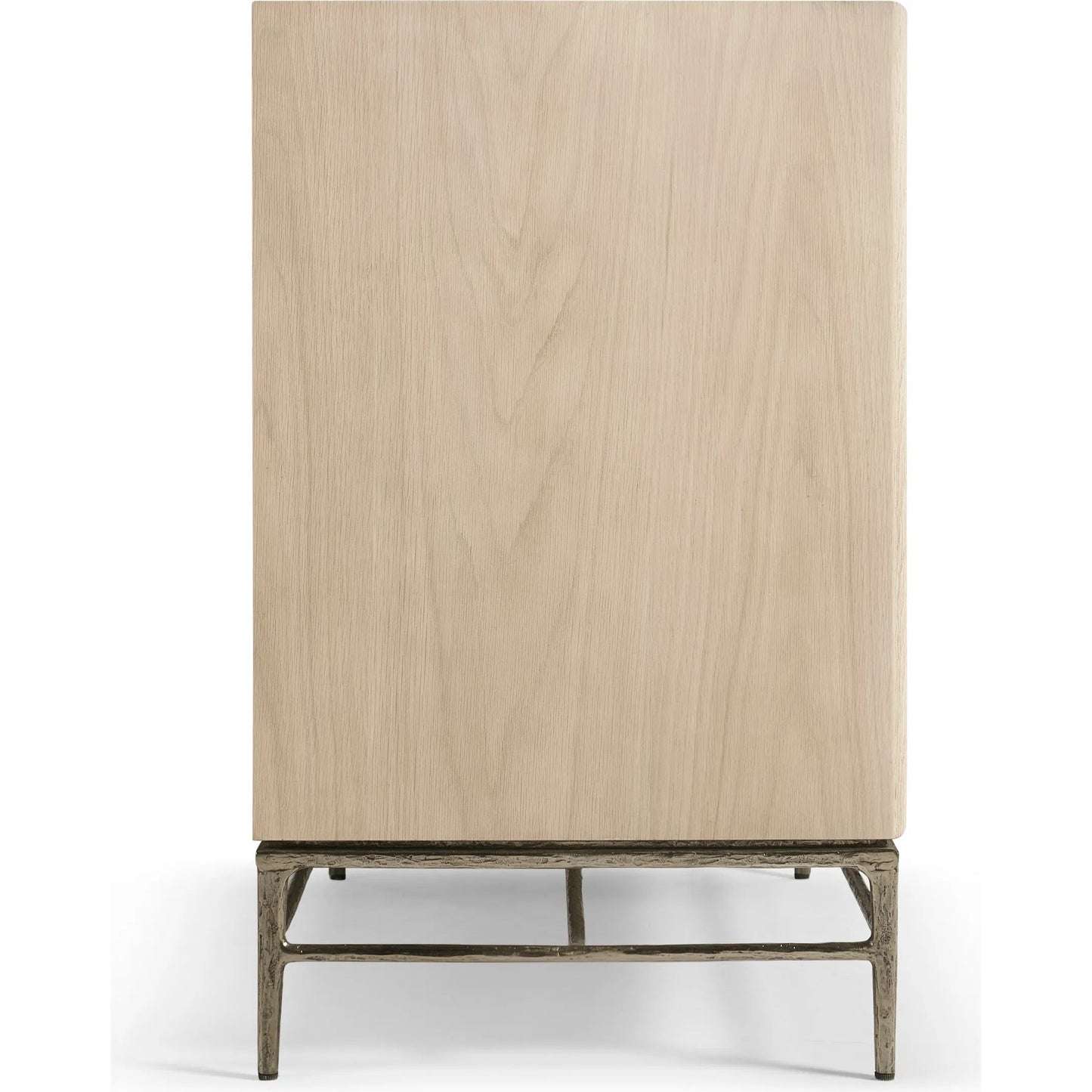 004 SI-2535710 | Additional Silo | Clapotis Entertainment Console by Jonathan Charles in whitewash cord. Made from main rope in a unique style.