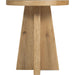 Driftwood Round End Table by Hooker Furniture. Made from unique in a transitional style.