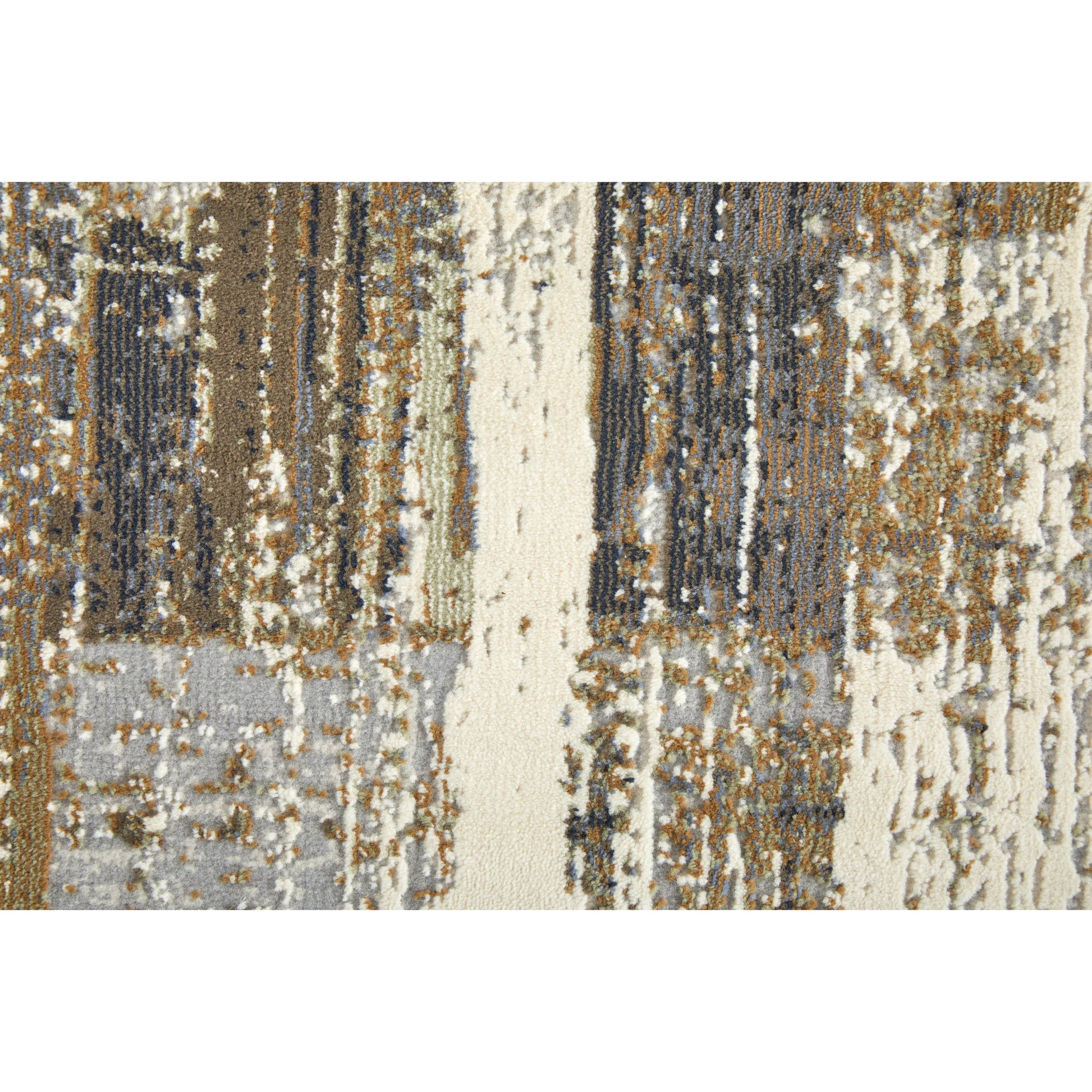 Mandana CME39LYF Rug by Feizy in brown, ivory. Made from polyester, polypropylene in a unique style.