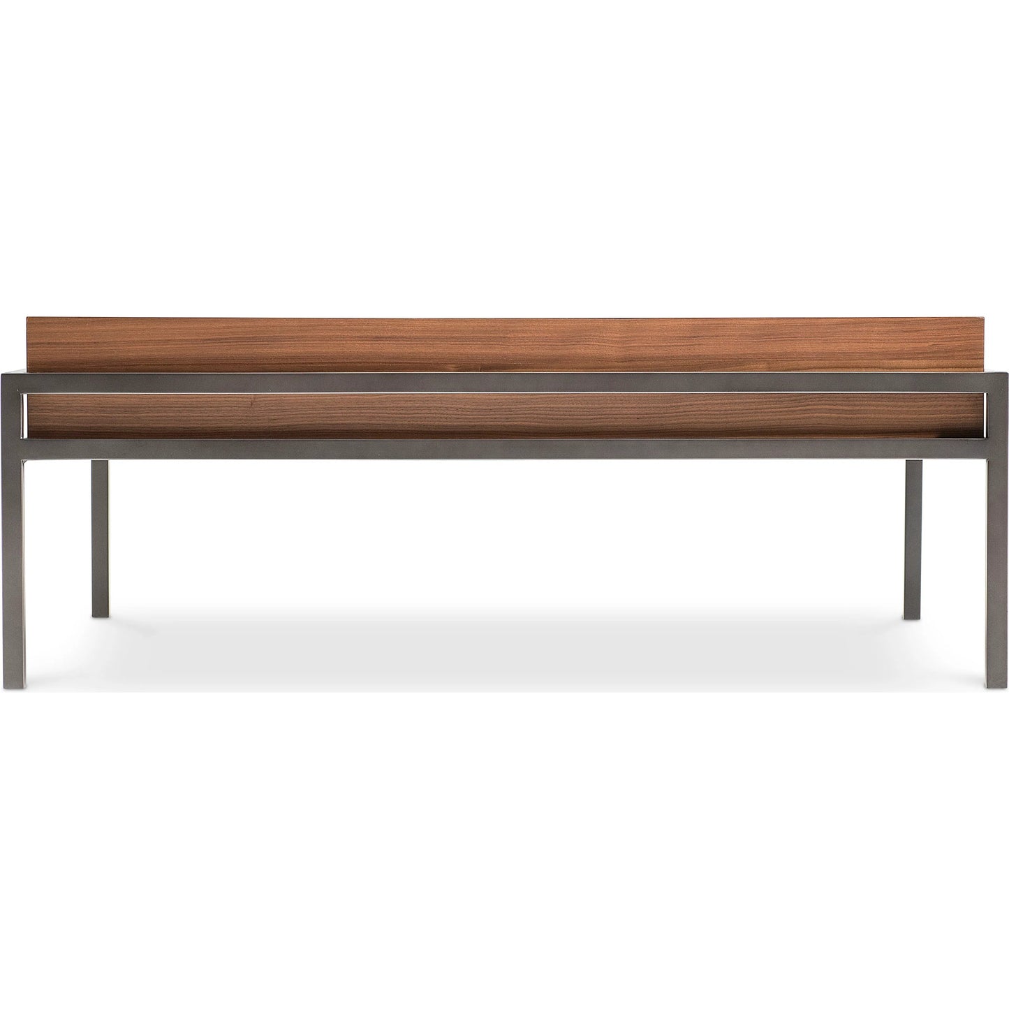 004 SI-2539260 | Additional Silo | Collins Cocktail Table by Bernhardt in brown. Made from wood, metal in a unique style.
