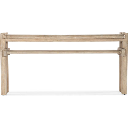 Commerce & Market Console by Hooker Furniture in light natural wood. Made from unique in a unique style.