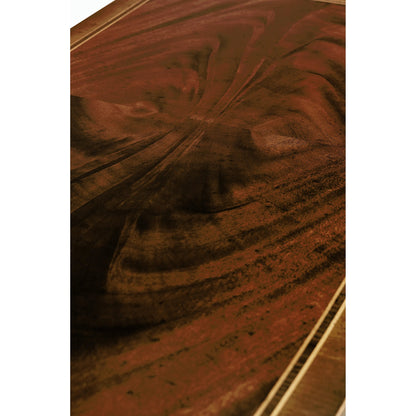 Buckingham Mahogany Bedside Chest of Drawers by Jonathan Charles in brown and medium antique mahogany. Made from mahogany in a traditional style.