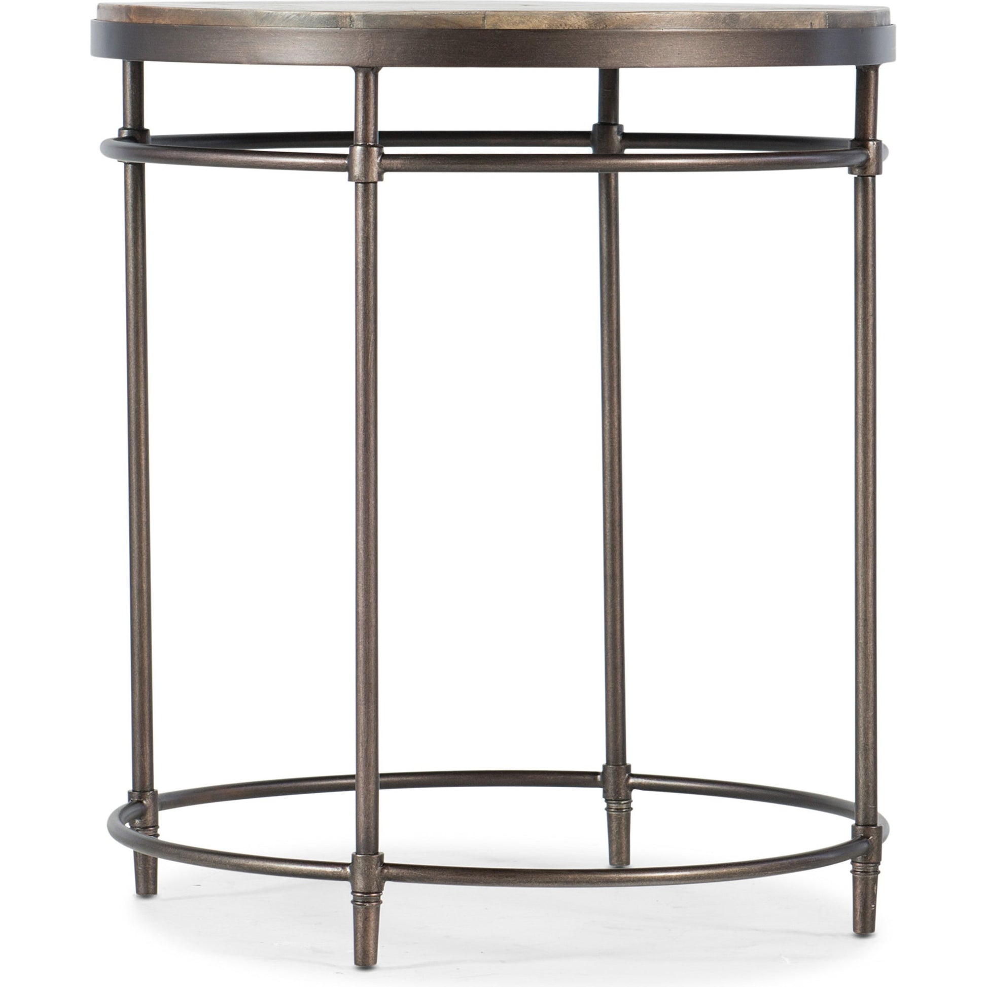 St. Armand Round End Table by Hooker Furniture. Made from unique in a modern style.