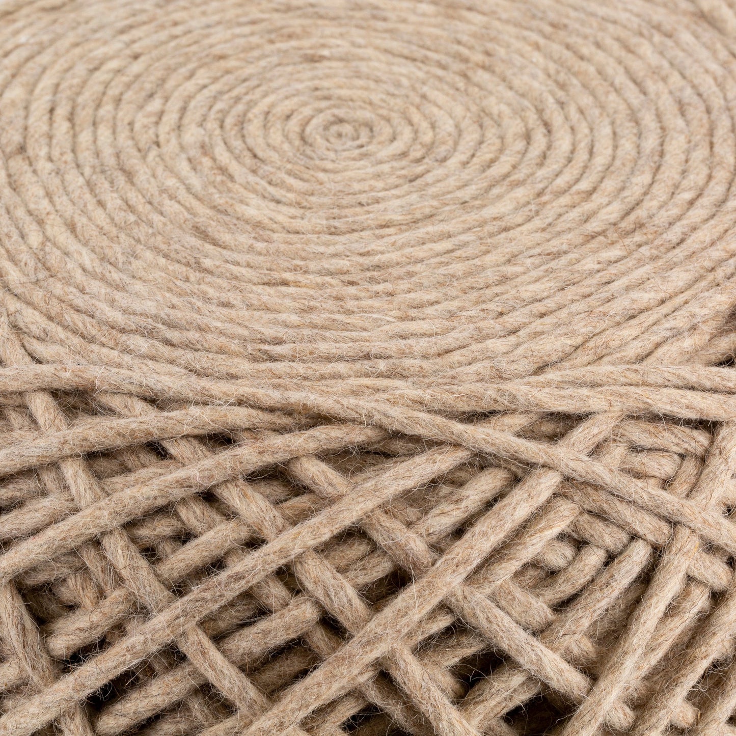 021 SR-881482 | Closeup | Xena - 33962 by Livabliss in wheat. Made from 100% wool, 100% polystyrene, 100% polyester in a modern style.