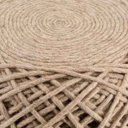 Xena - 33962 by Livabliss in wheat. Made from 100% wool, 100% polystyrene, 100% polyester in a modern style.