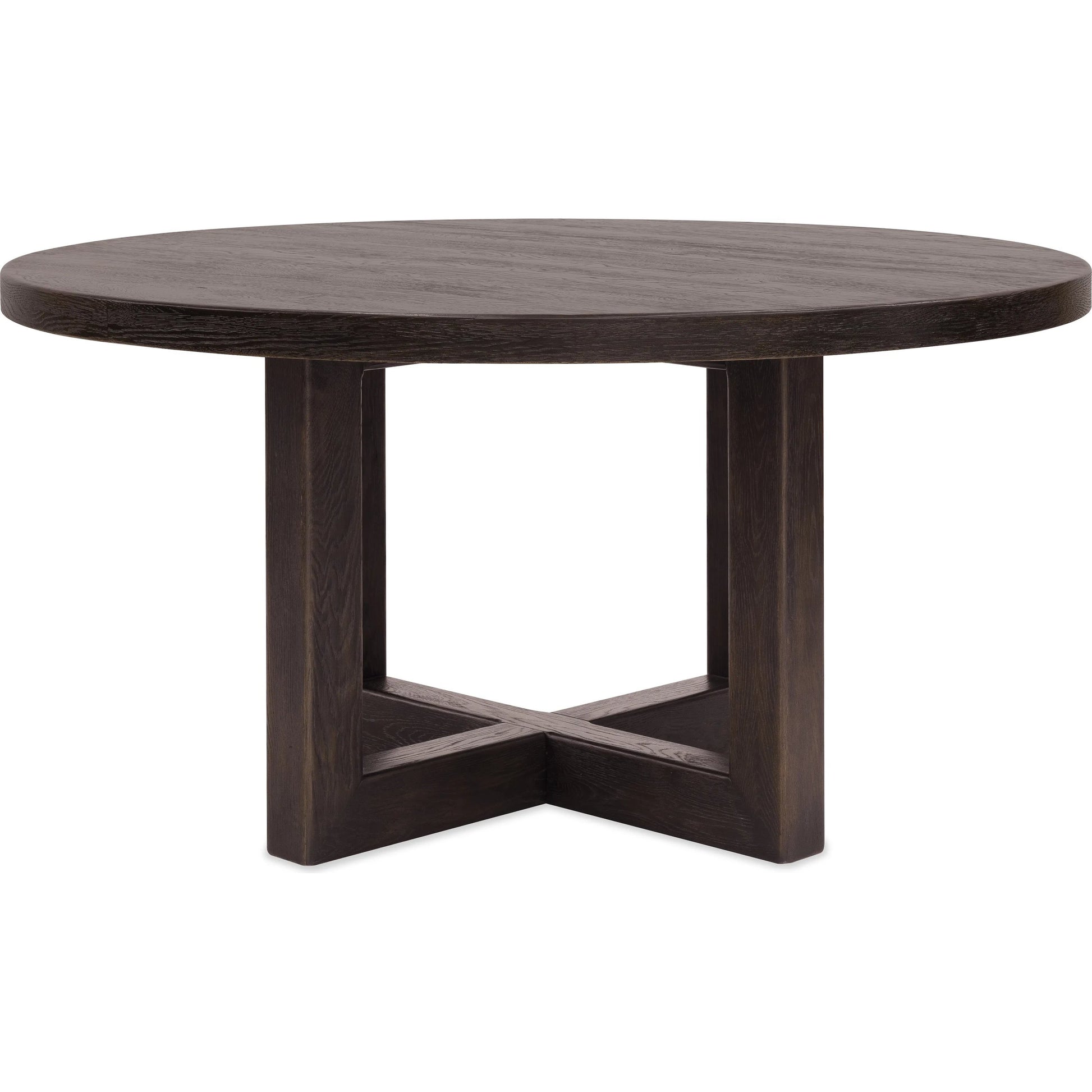 Driftwood 60" Round Dining Table by Hooker Furniture. Made from unique in a transitional style.