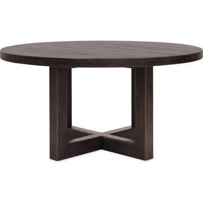 Driftwood 60" Round Dining Table by Hooker Furniture. Made from unique in a transitional style.