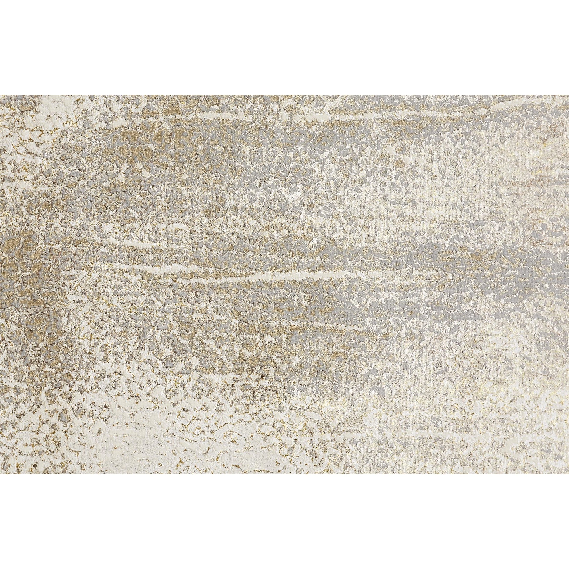 Aura Rug - 3739F by Feizy in ivory, gray, gold. Made from polyester, polypropylene in a unique style.