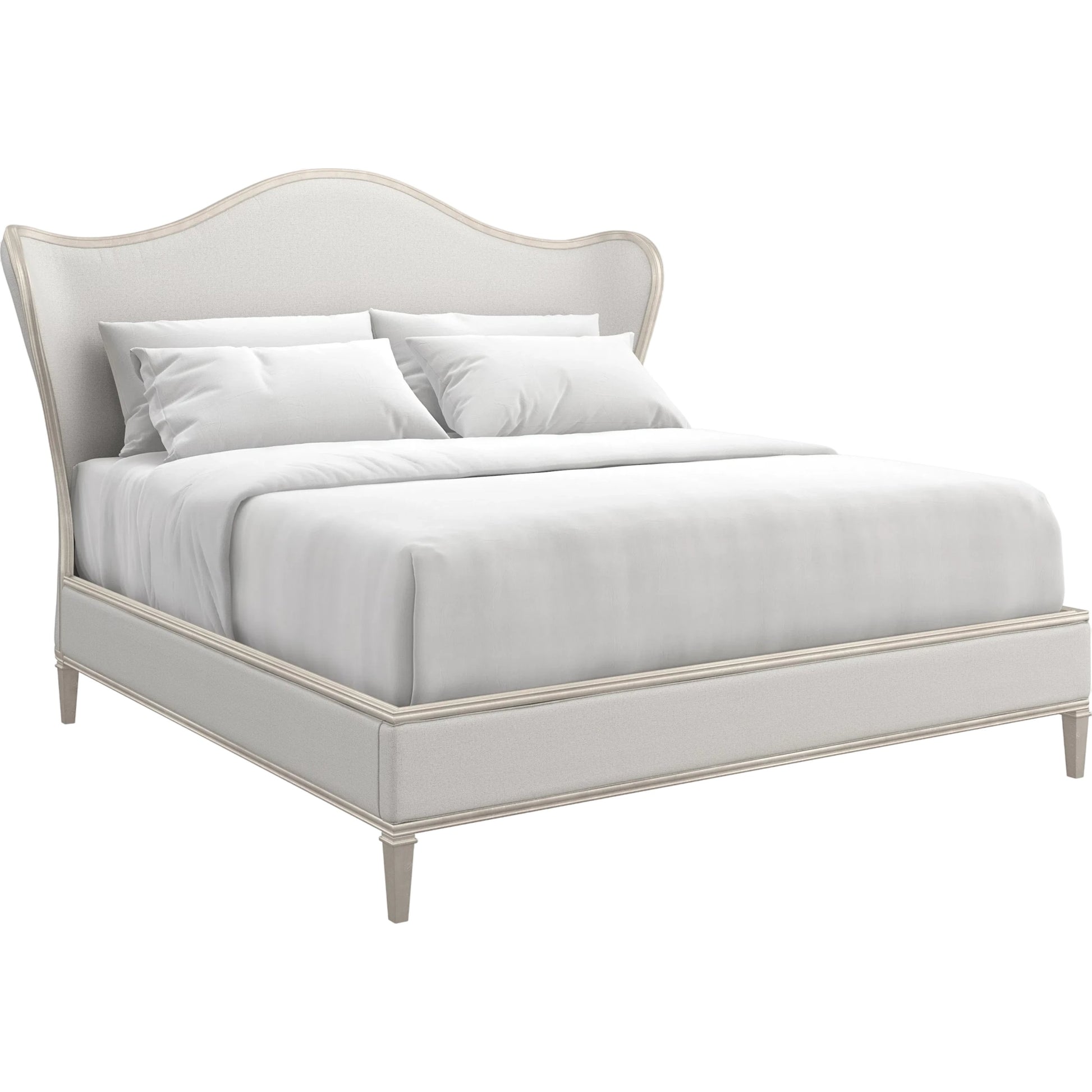 Beadtime Beauty Bed by Caracole. Made from birch in a transitional style.