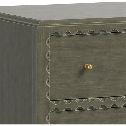 Harbor Accent Chest by A.R.T. Furniture in deep woods. Made from poplar solid, veneer in a eclectic & global style.