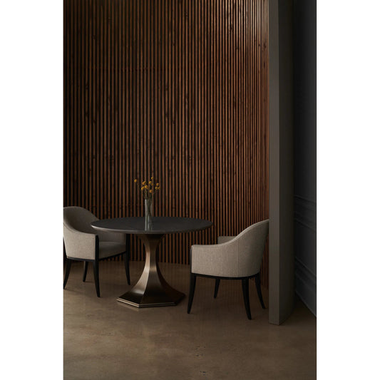 Next Course by Caracole in dark chocolate. Made from birch in a transitional style.