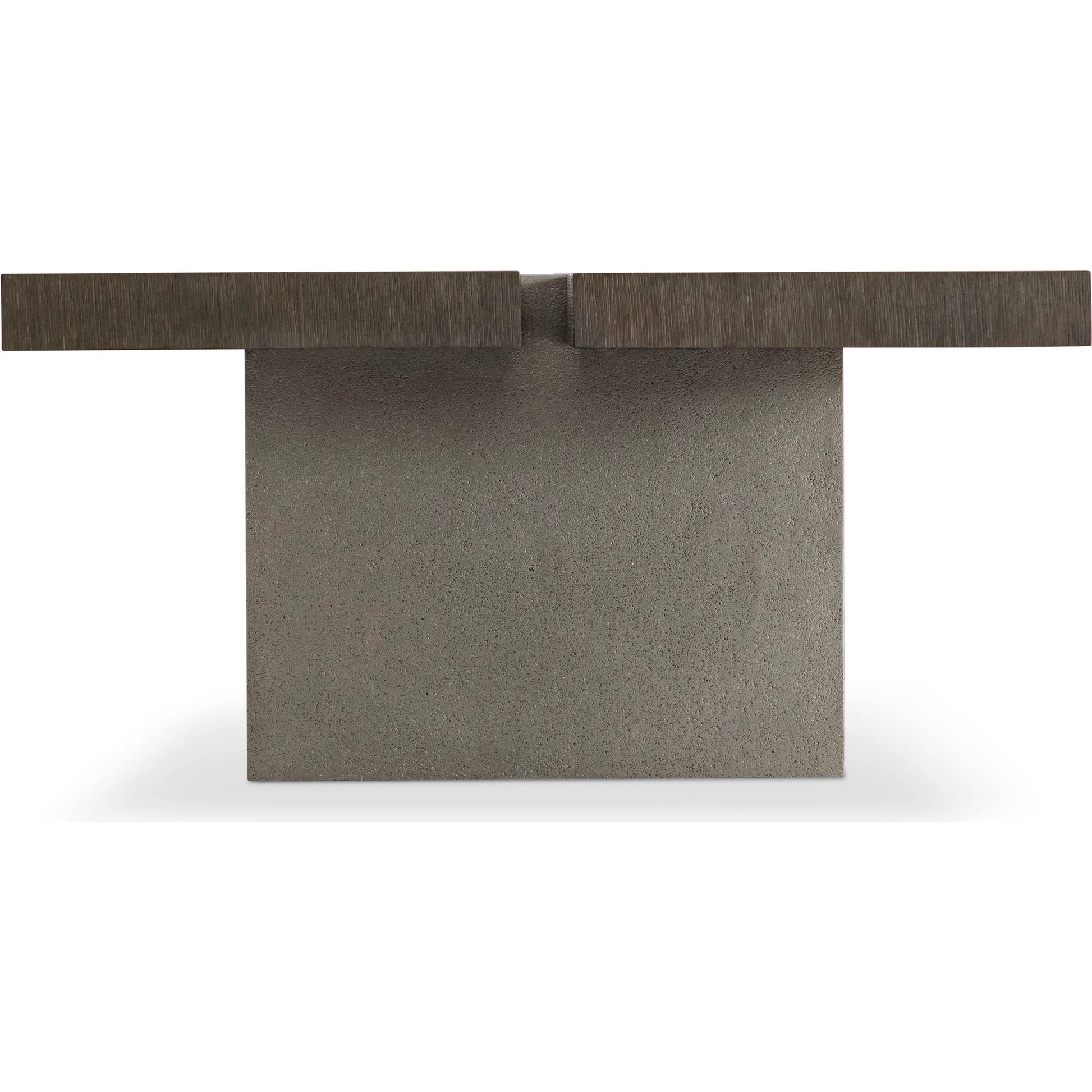 Polus Cocktail Table by Bernhardt in brown. Made from wood, metal in a unique style.
