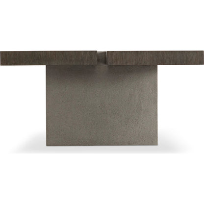 Polus Cocktail Table by Bernhardt in brown. Made from wood, metal in a unique style.