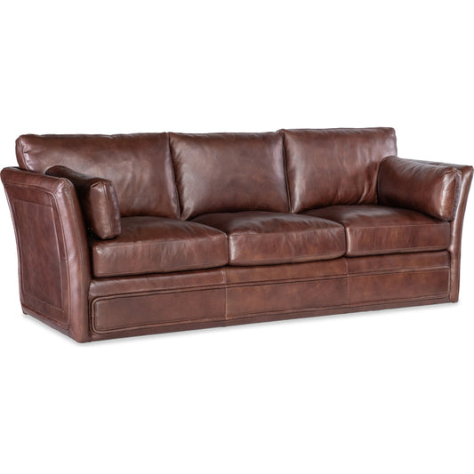 Woodstock 3-Seat Sofa by Hooker Furniture in brown. Made from unique in a unique style.