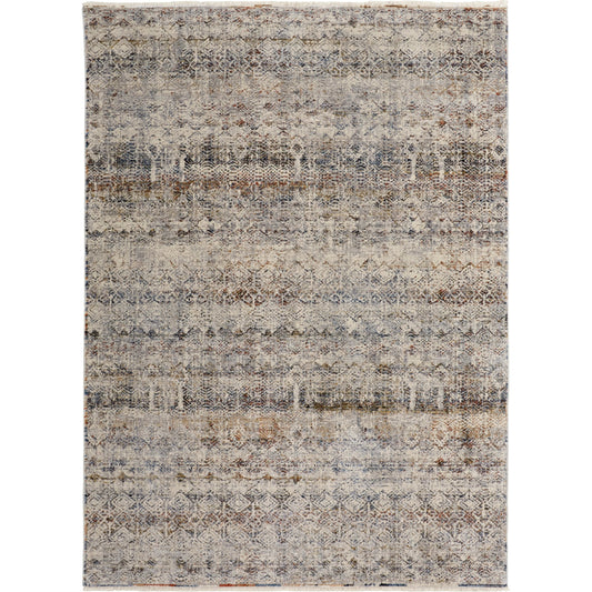 Kaia Transitional Rug - 39GLF by Feizy in tan, ivory, blue. Made from unique in a unique style.