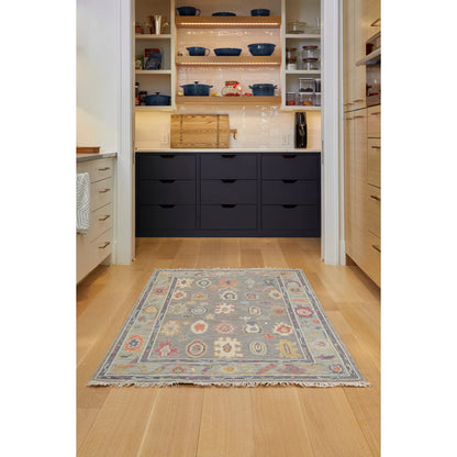 Karina Traditional Persian Rug - 6792F by Feizy in blue, gray, red. Made from wool in a unique style.