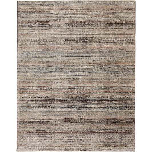 Caprio Transitional Rug - 3959F by Feizy in ivory, gray, black. Made from polyester, viscose in a unique style.