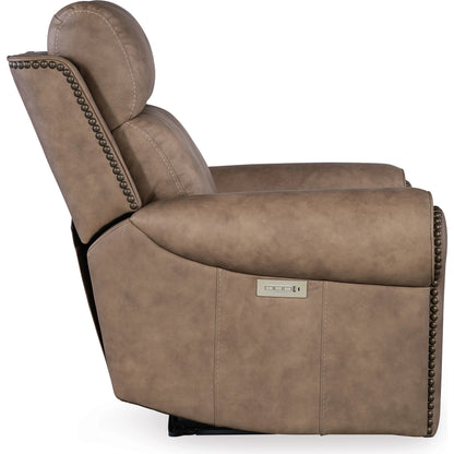 Duncan Power Recliner by Hooker Furniture. Made from unique in a traditional style.