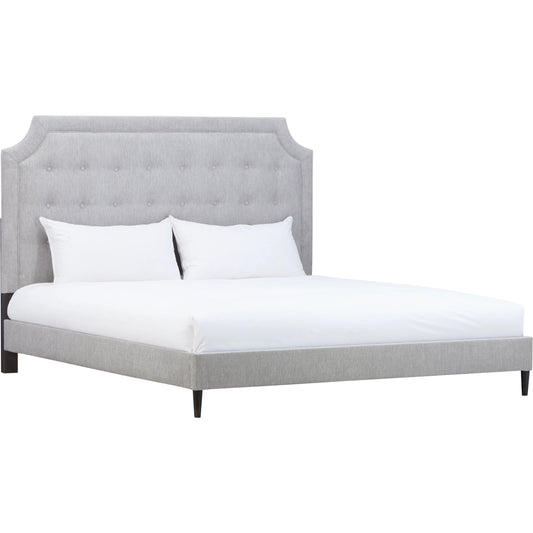 Zest Scooped Welt Upholstered Bed by Zest. Made from mdf, partical board in a modern style.