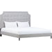Zest Scooped Welt Upholstered Bed by Zest. Made from mdf, partical board in a modern style.