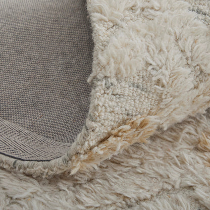 Anica Transitional Moroccan Rug - 8004F by Feizy in ivory, gray, black. Made from wool in a unique style.