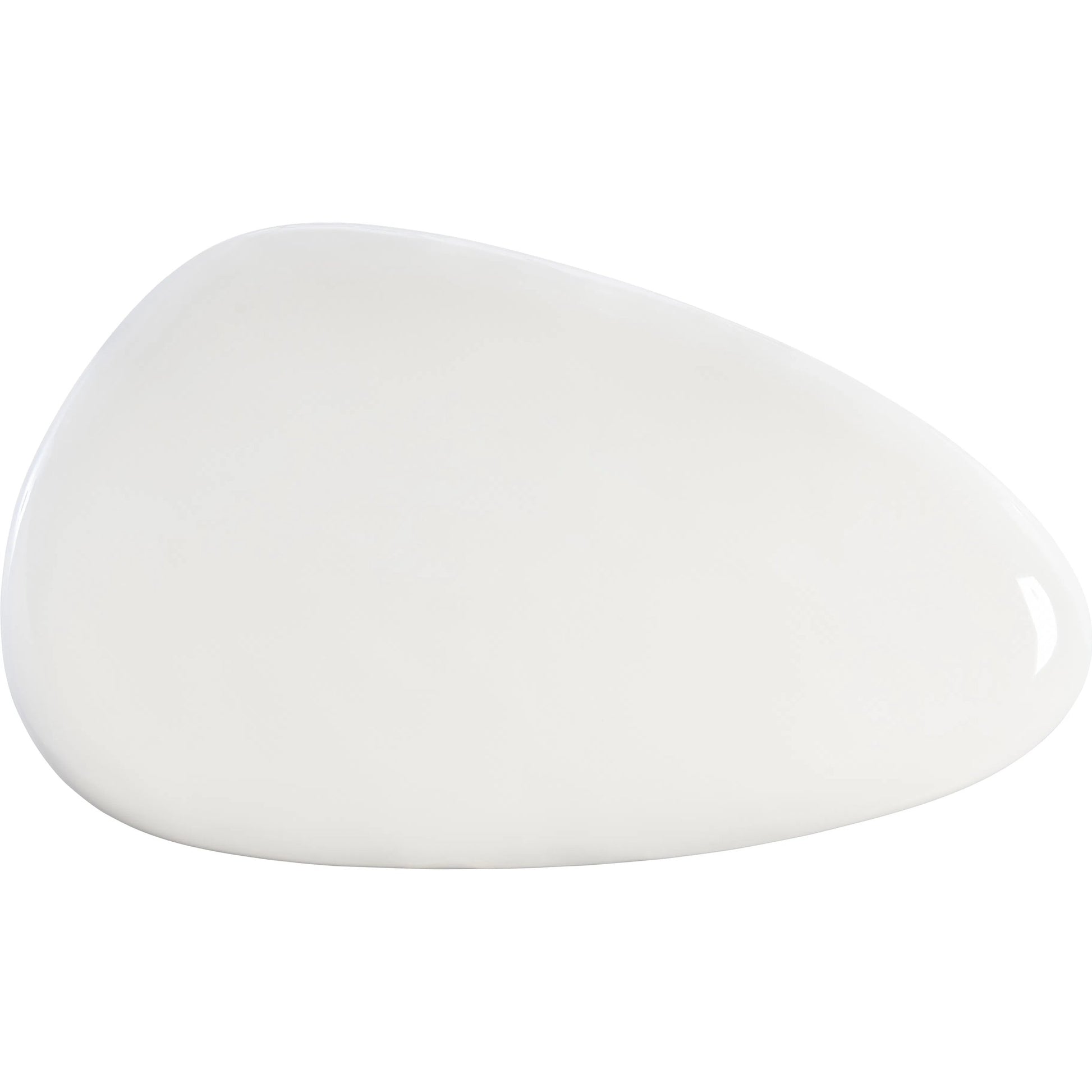 Poca Cocktail Table by Bernhardt in white, cream. Made from concrete in a unique style.