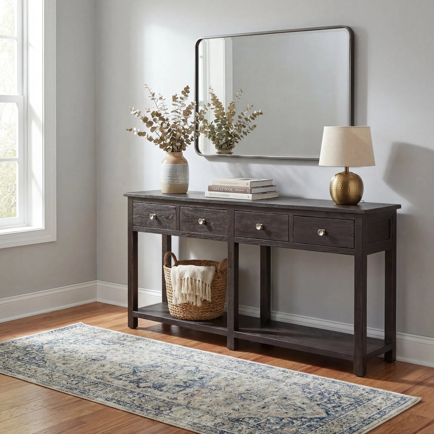 006 SI-2458468 | Lifestyle | Driftwood Sideboard by Hooker Furniture. Made from unique in a transitional style.