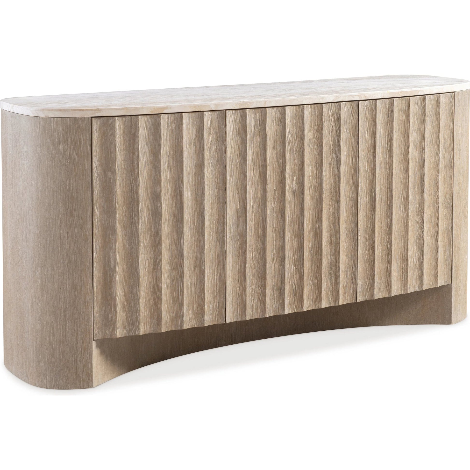 Loggia Buffet with Stone Top by Bernhardt in aria. Made from wood, stone in a transitional style.