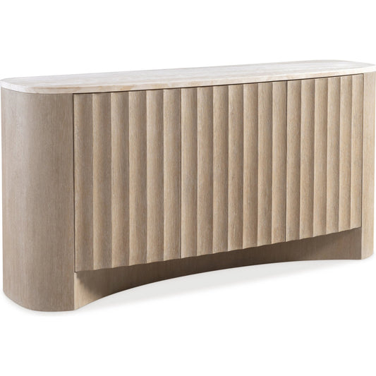 Loggia Buffet with Stone Top by Bernhardt in aria. Made from wood, stone in a unique style.