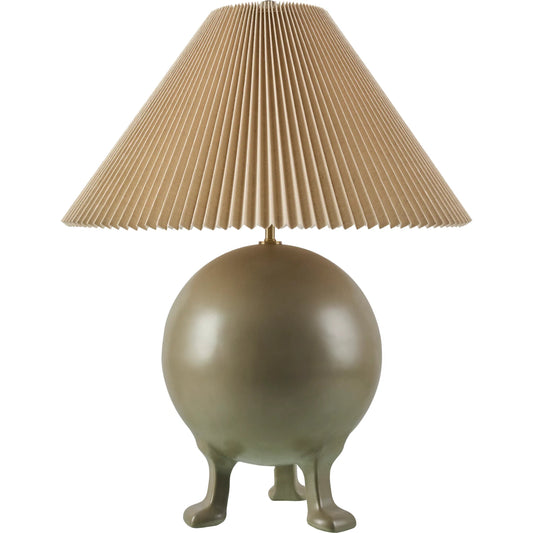 Xian Accent Table Lamp 594351 by Livabliss in paintedpaintedbrushed. Made from cement, linen, polyester in a modern style.