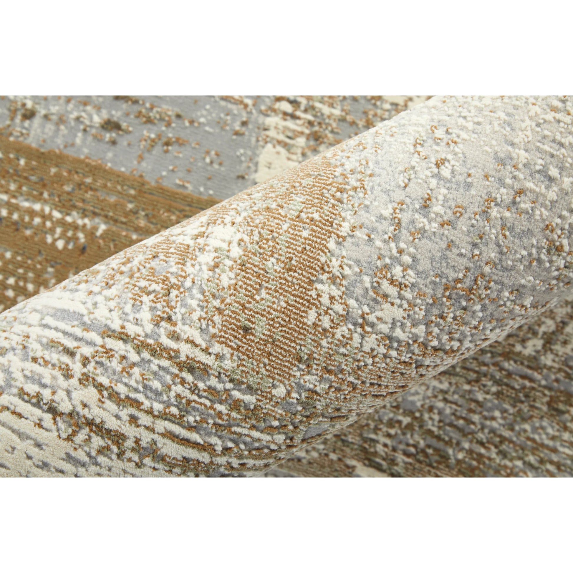 Mandana CME39LYF Rug by Feizy in brown, ivory. Made from polyester, polypropylene in a unique style.