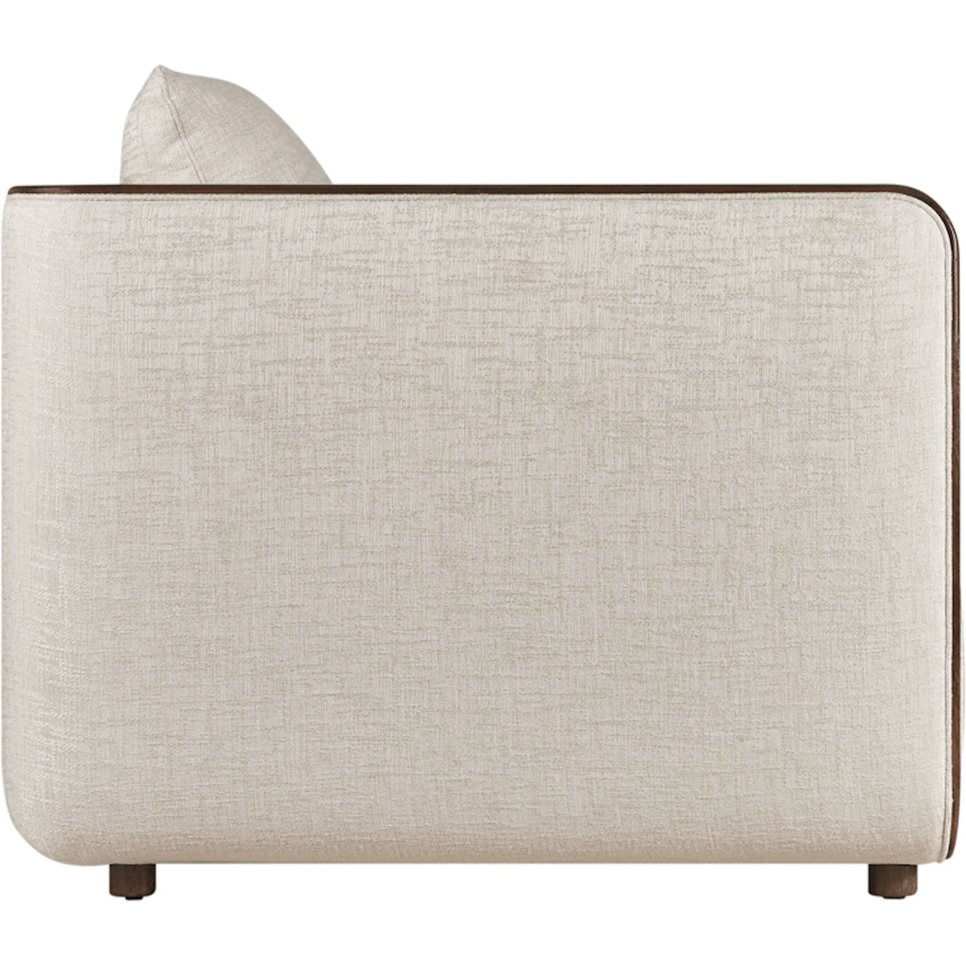 Sagrada Sofa, C-Ivory by A.R.T. Furniture in hazel. Made from parrwood in a transitional style.