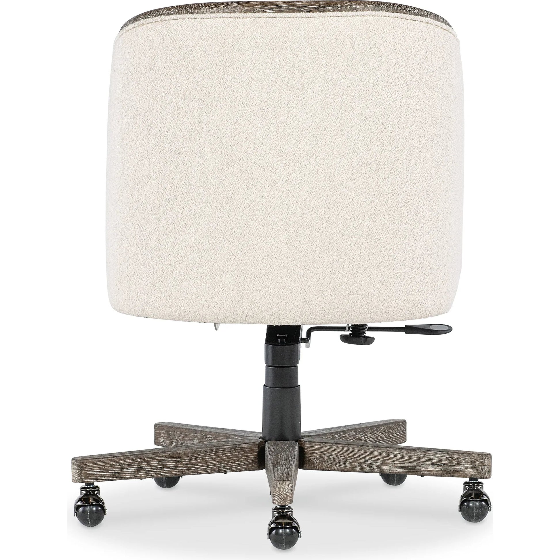Paloma Executive Swivel Tilt Chair by Hooker Furniture in beige. Made from 83% polyester, 17% acrylic in a modern style.