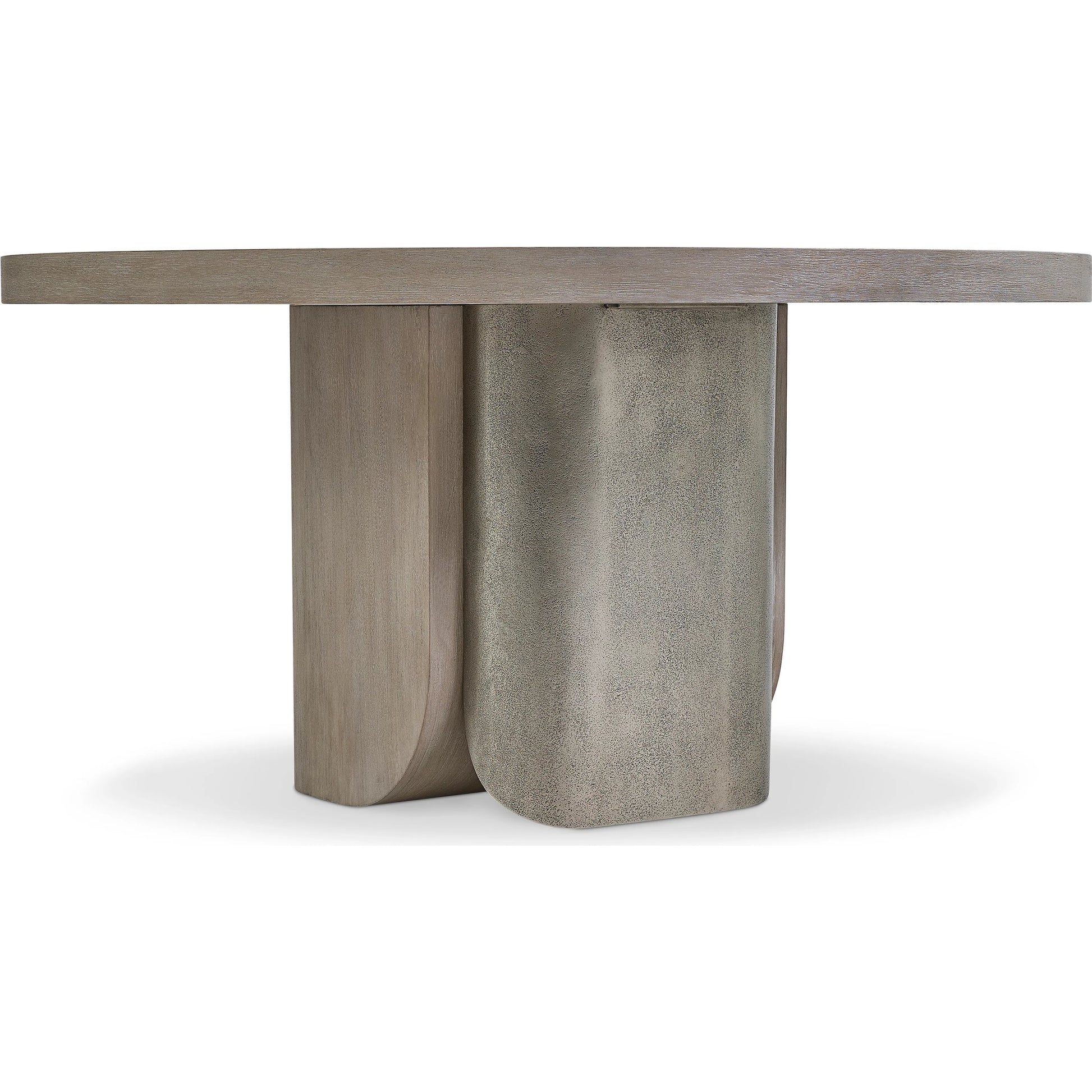 Nexus Dining Table by Bernhardt in forry, graphite. Made from wood, metal in a transitional style.