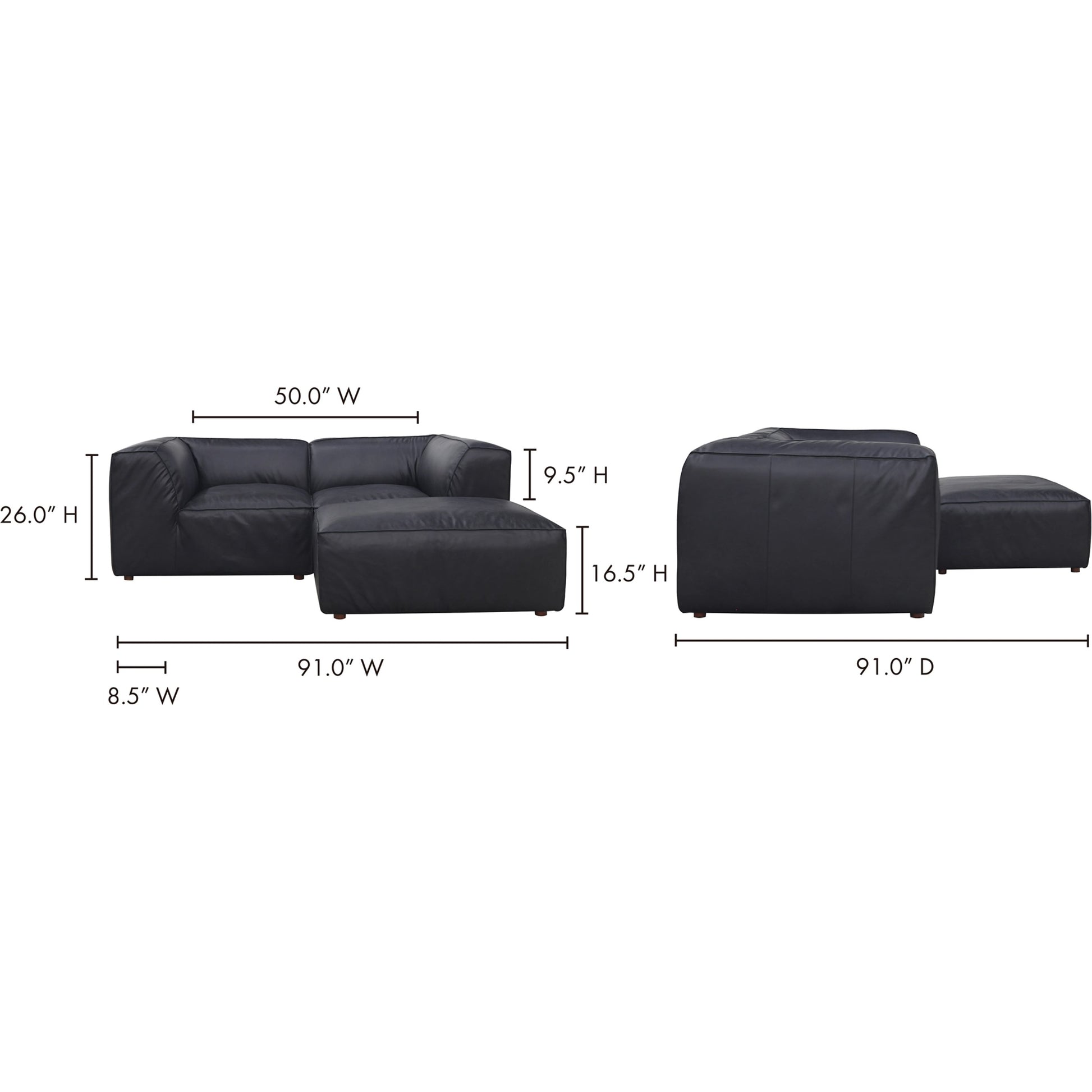 Form Nook Modular Sectional by Moe's Home Collection. Made from unique in a modern style.