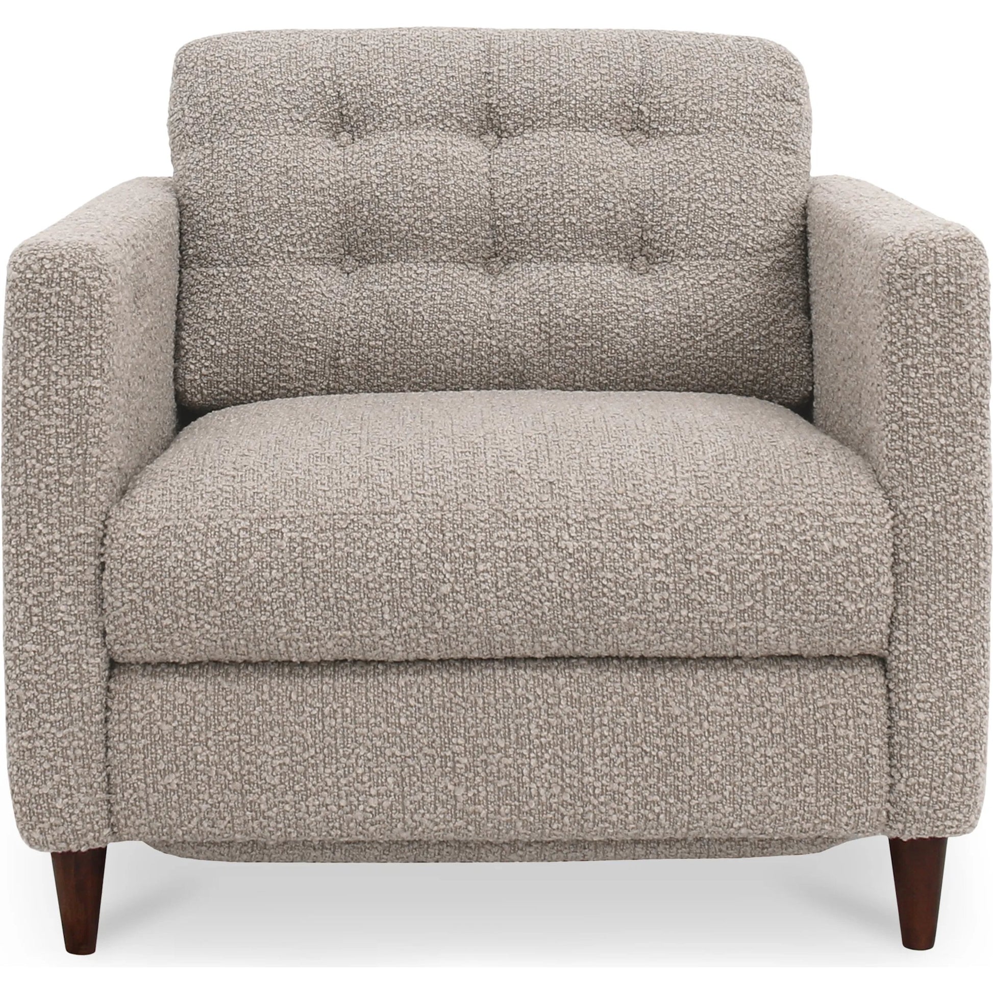 Bridgers Power Recliner Chair by Moe's Home Collection in tan leather. Made from upholstery: 100% top grain leather, high density foam, feather fill, solid red meranti wood frame, webbing seat, recliner: metal, okin motor in