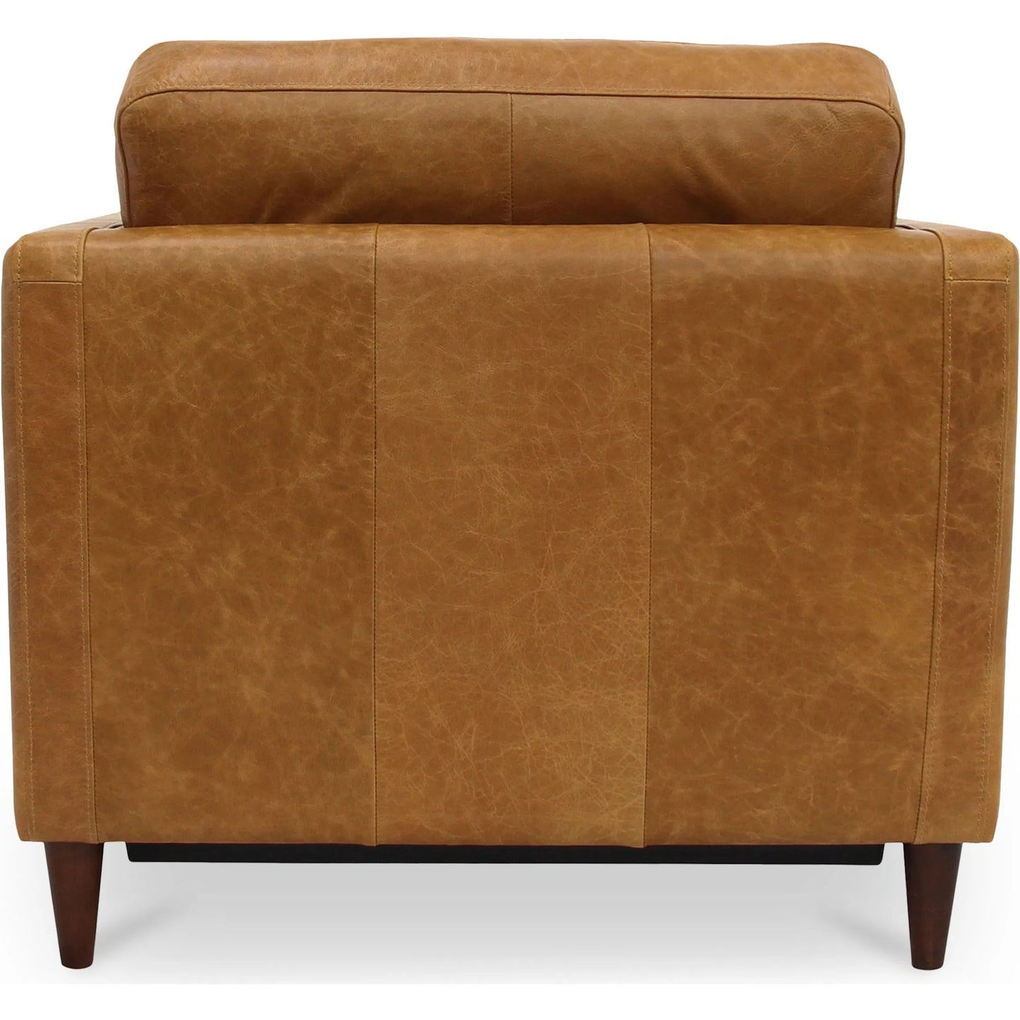 005 SI-2367919 | Additional Silo | Bridgers Power Recliner Chair by Moe's Home Collection in tan leather. Made from upholstery: 100% top grain leather, high density foam, feather fill, solid red meranti wood frame, webbing seat, recliner: metal, okin motor