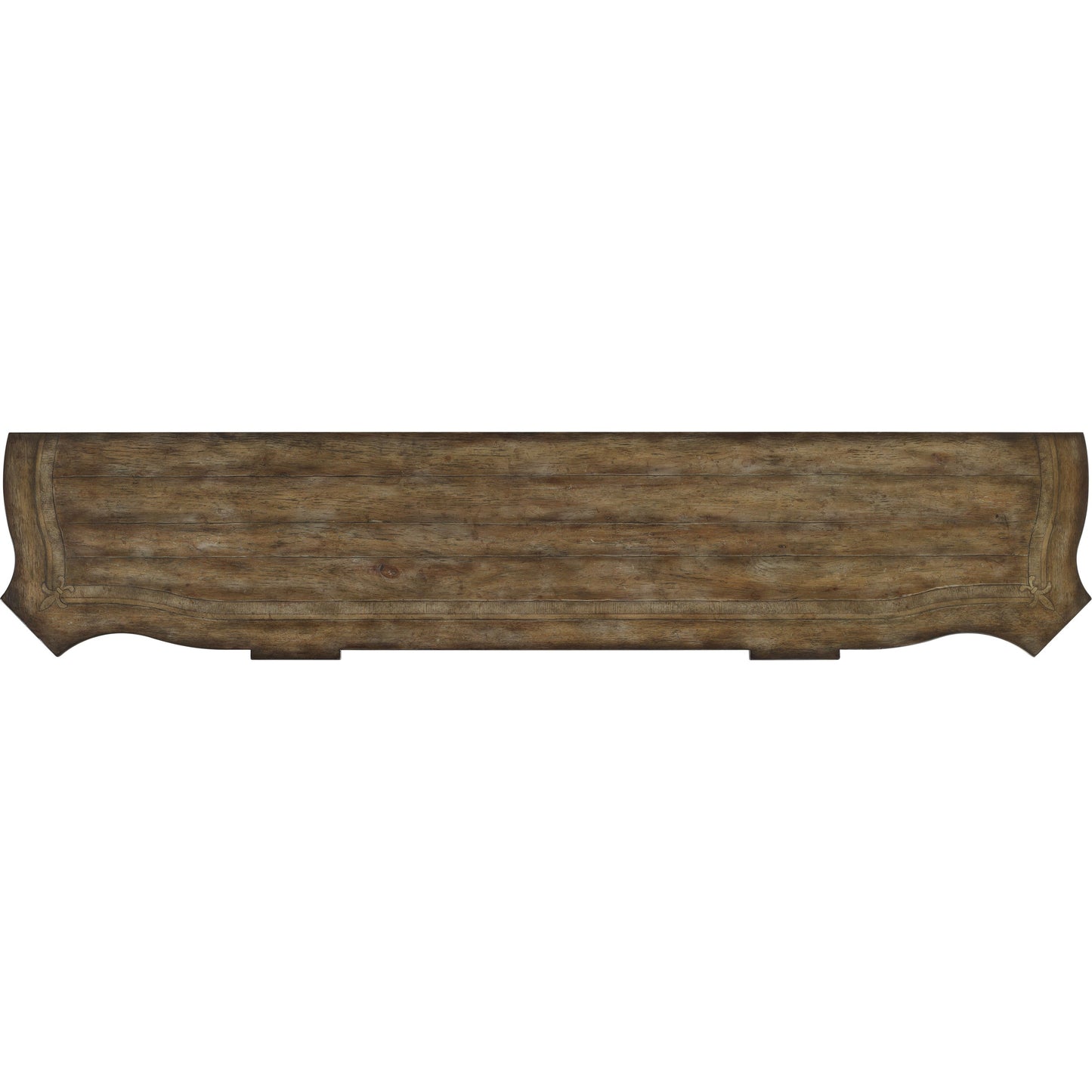 003 SI-1749457 | Additional Silo | Rhapsody Credenza by Hooker Furniture in rustic walnut. Made from pecan, hickory, ash, black walnut, maple veneers with resin in a traditional style.