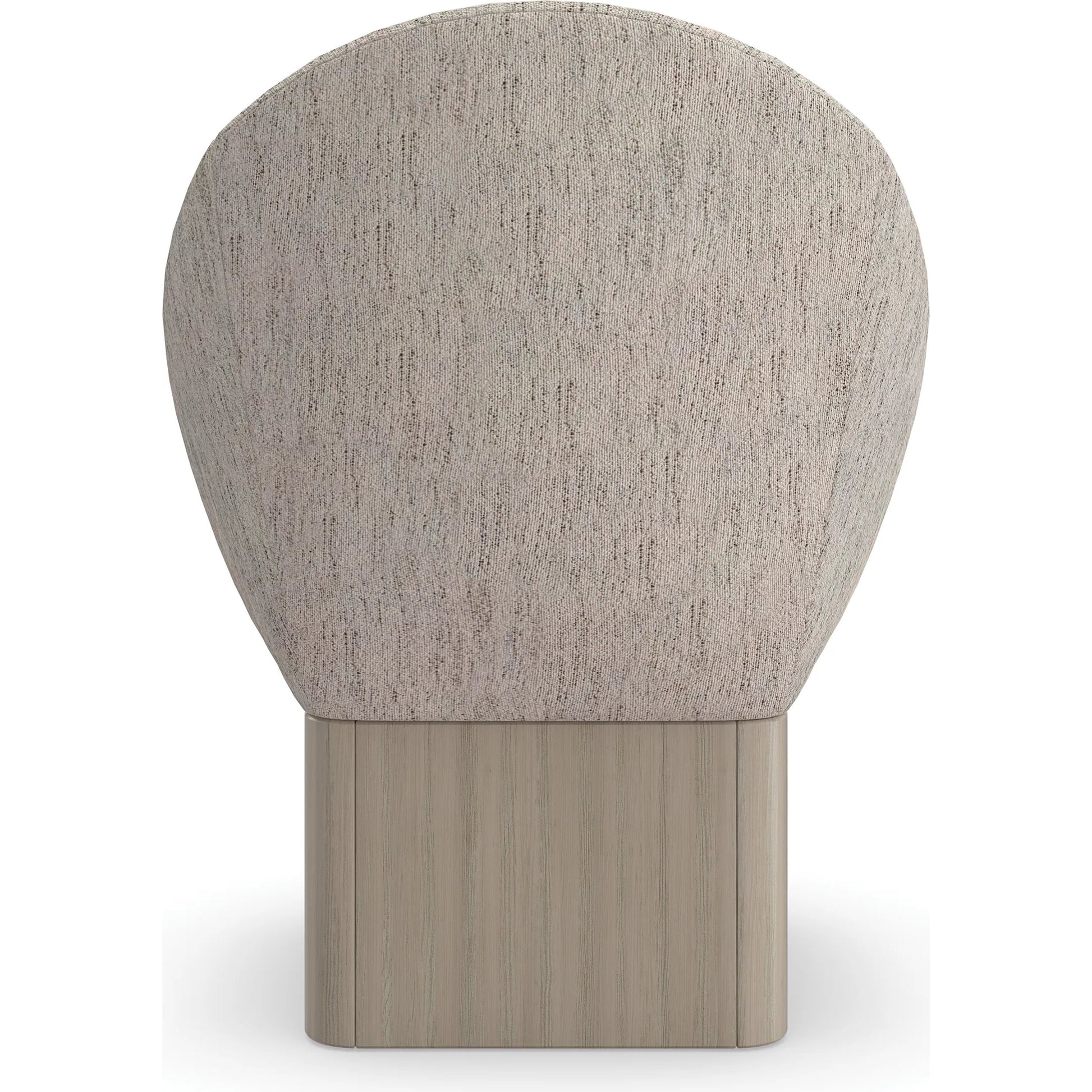 Palma Dining Chair by Caracole in sabbia. Made from asian hardwood, japanese sen in a transitional style.