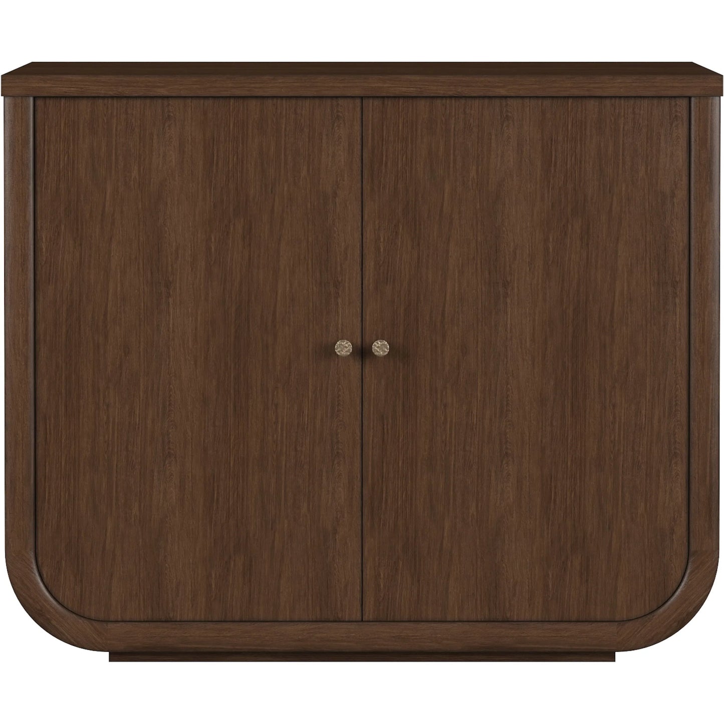 002 SI-2514208 | Additional Silo | Verge Door Chest by A.R.T. Furniture in handcrated walnut. Made from poplar solids, flat cut walnut veneers in a traditional style.