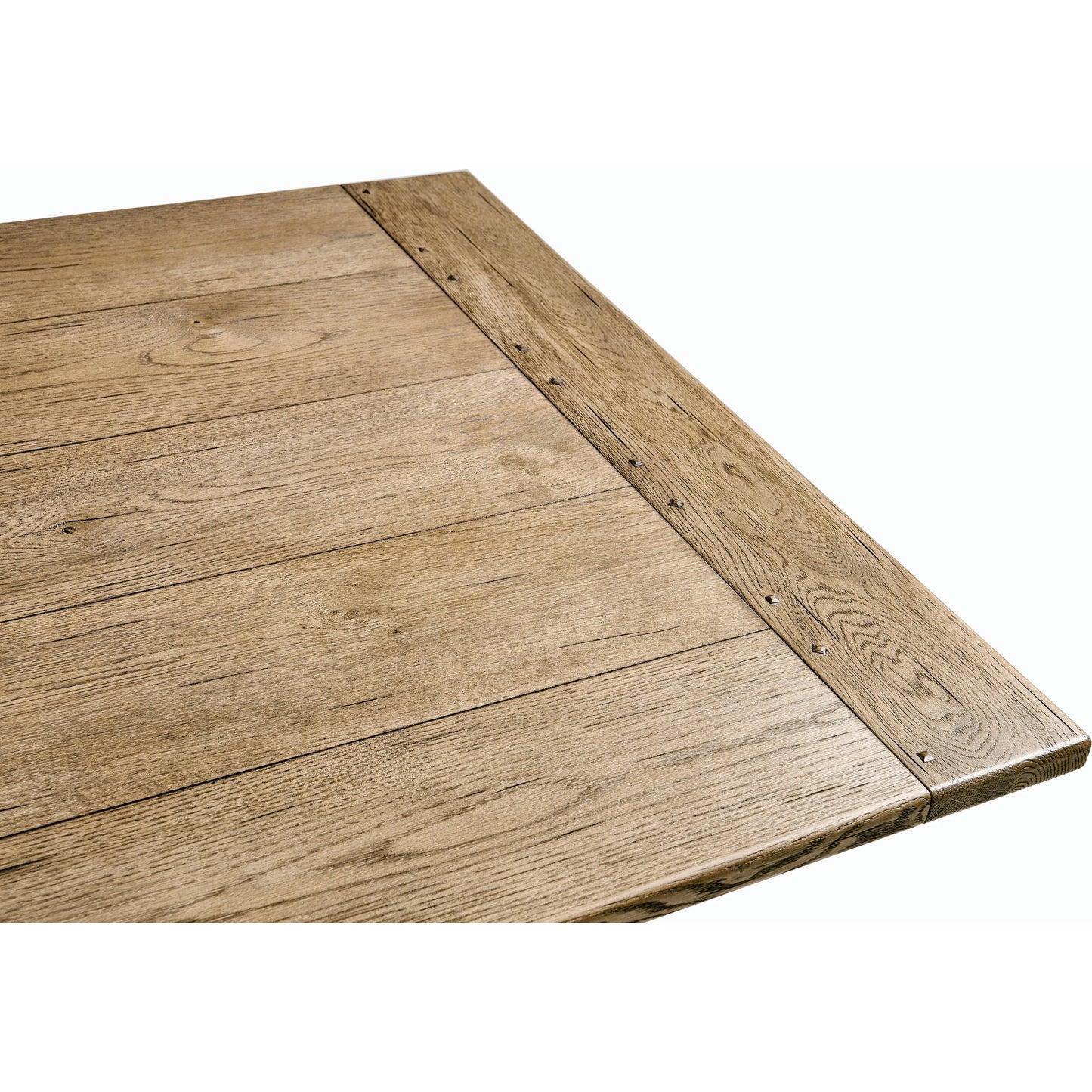 014 SI-2186313 | Closeup | Timeless Sidereal French Laundry Table 96" by Jonathan Charles. Made from oak in a modern style.