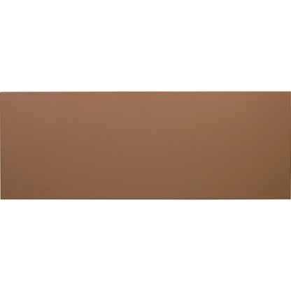 Melange Lottie Dottie Hall Chest by Hooker Furniture in brown leather, gold accent metal, gold plinth. Made from wood, leather, aluminum, fabric, 100% polyester in a modern style.