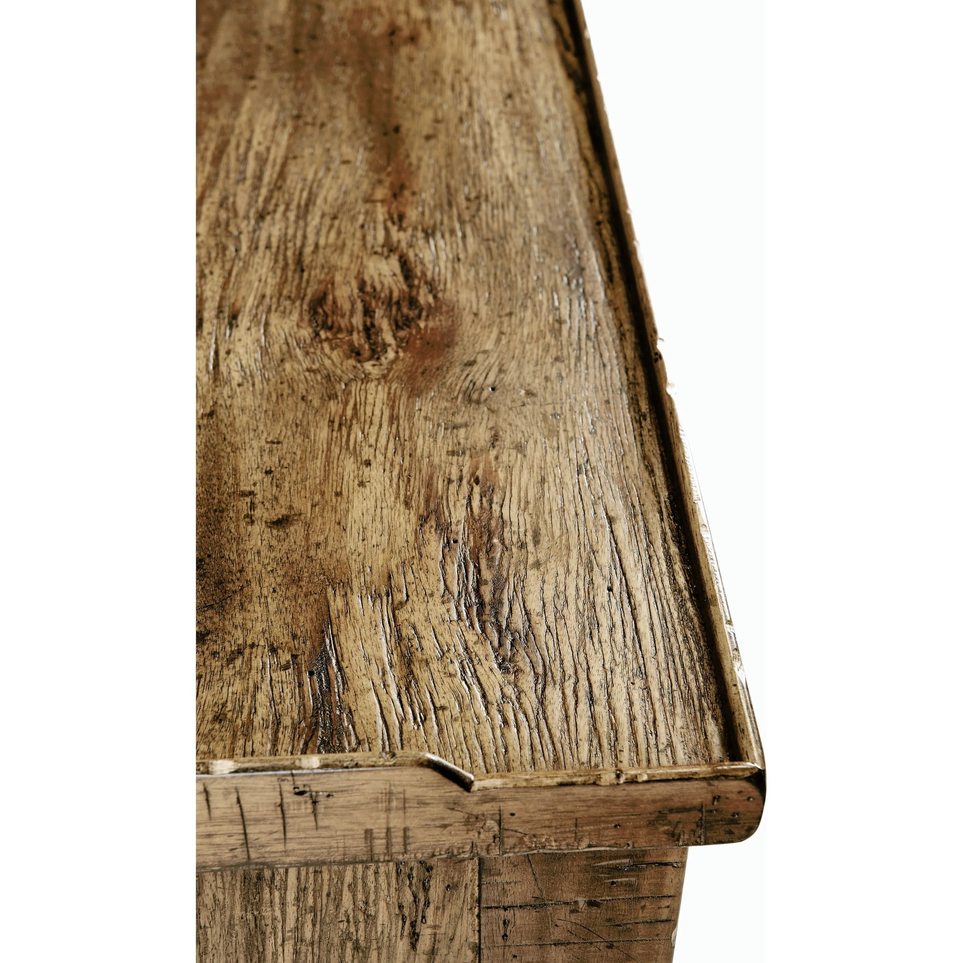 Casual Accents Medium Driftwood Credenza by Jonathan Charles in medium driftwood. Made from acacia in a modern style.