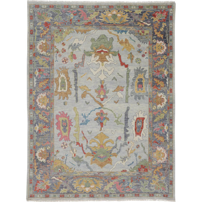 Karina Traditional Persian Rug - 6794F by Feizy in blue, gray, gold. Made from wool in a unique style.
