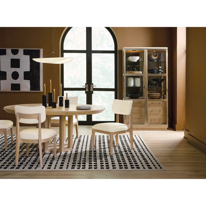 Banyon Bay Display Cabinet by Hooker Furniture in light wood. Made from unique in a transitional style.