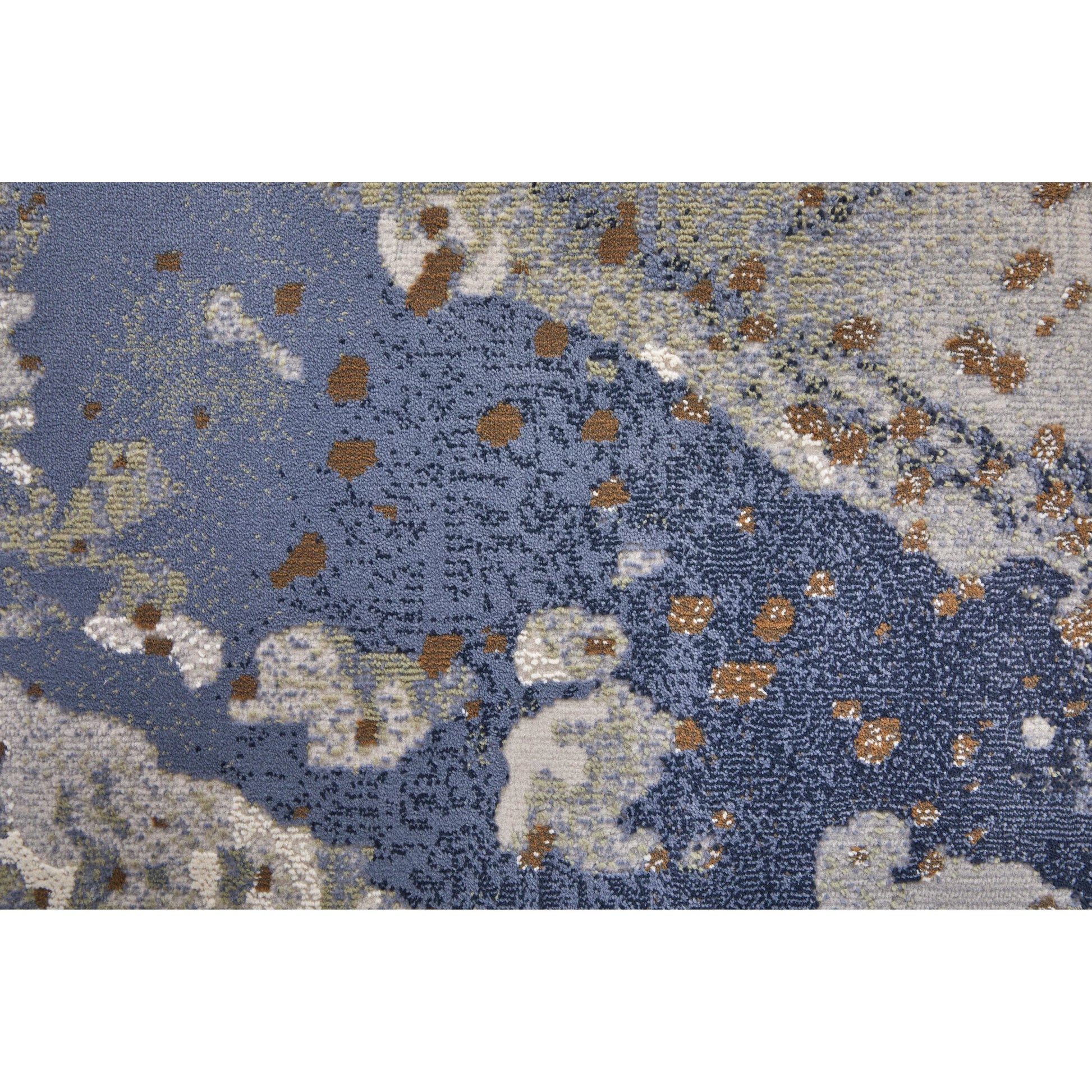 Mandana CME39M0F Rug by Feizy in ivory, blue. Made from polyester, polypropylene in a unique style.