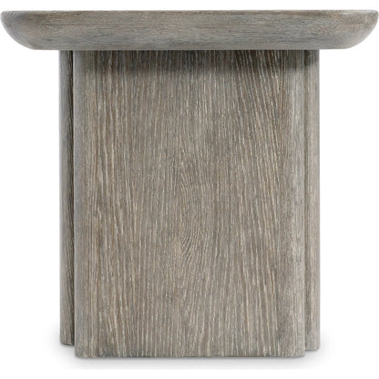 Monolith Side Table by Bernhardt in brown. Made from wood in a unique style.